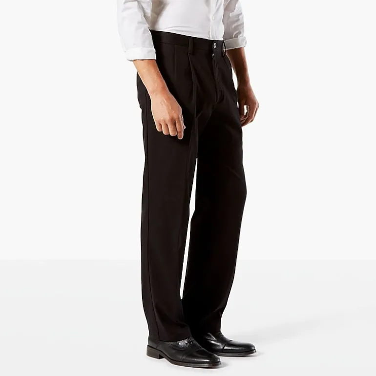 Dockers Easy Khaki With Stretch Mens Classic Fit Big and Tall Flat Front Pant
