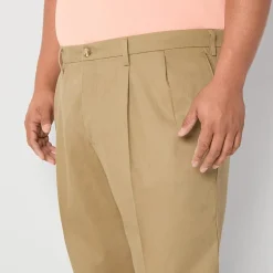 Dockers Easy Khaki With Stretch Mens Classic Fit Big and Tall Flat Front Pant