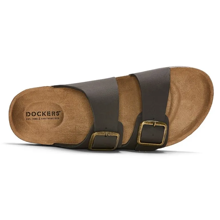 Dockers Mens Adjustable Strap Footbed Sandals