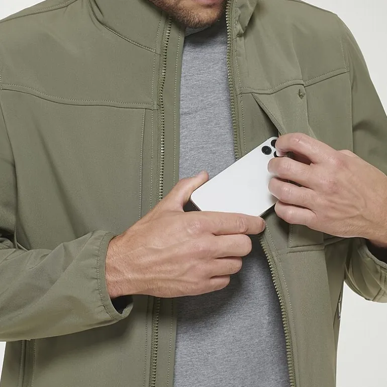 Dockers Mens Midweight Softshell Jacket