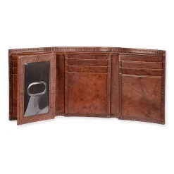 Dockers Rfid Extra Capacity Trifold With Zipper Mens Personalized Trifold Wallet