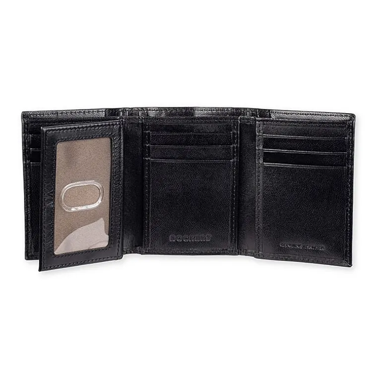 Dockers Rfid Extra Capacity Trifold Mens Personalized Trifold Wallet