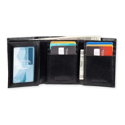 Dockers Rfid Extra Capacity Trifold Mens Personalized Trifold Wallet
