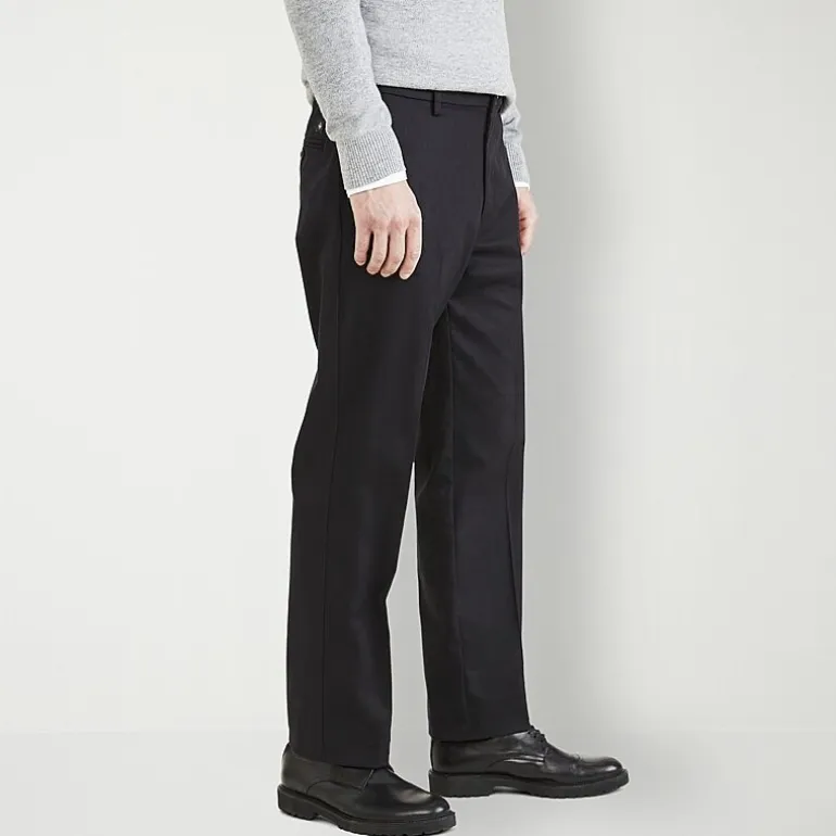 Dockers Signature Iron Free With Stain Defender Mens Comfort Waistband Classic Fit Flat Front Pant