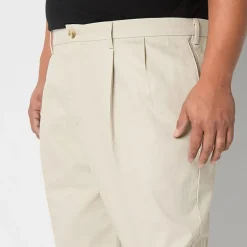 Dockers Signature Iron Free With Stain Defender Mens Comfort Waistband Classic Fit Big and Tall Pleated Pant