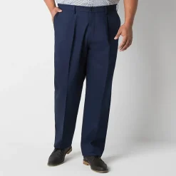 Dockers Signature Iron Free With Stain Defender Mens Comfort Waistband Classic Fit Big and Tall Pleated Pant