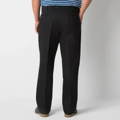 Dockers Signature Iron Free With Stain Defender Mens Comfort Waistband Classic Fit Big and Tall Pleated Pant