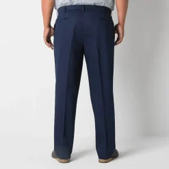 Dockers Signature Iron Free With Stain Defender Mens Comfort Waistband Classic Fit Big and Tall Flat Front Pant