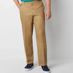 Dockers Signature Iron Free With Stain Defender Mens Comfort Waistband Classic Fit Big and Tall Flat Front Pant
