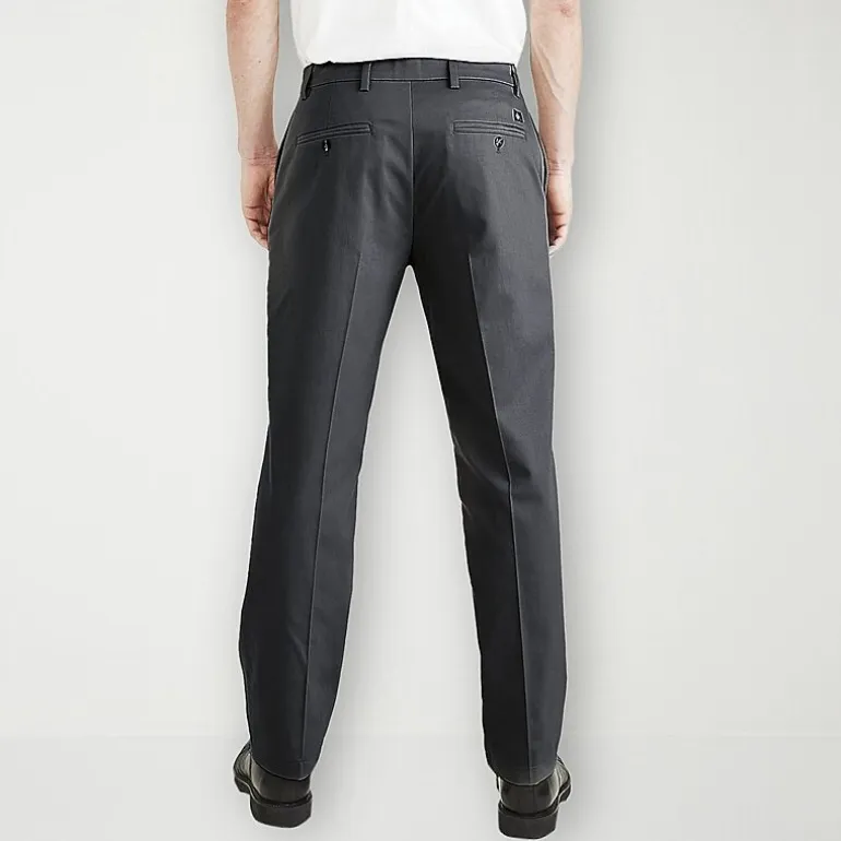 Dockers Signature Iron Free With Stain Defender Mens Comfort Waistband Classic Fit Big and Tall Flat Front Pant
