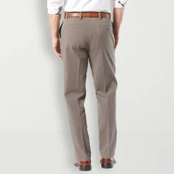 Dockers Workday Khaki With Smart 360 Flex Mens Classic Fit Flat Front Pant