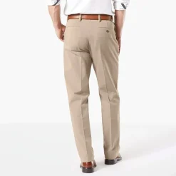 Dockers Workday Khaki With Smart 360 Flex Mens Classic Fit Big and Tall Flat Front Pant