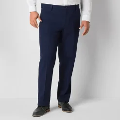Dockers Workday Khaki With Smart 360 Flex Mens Classic Fit Big and Tall Flat Front Pant
