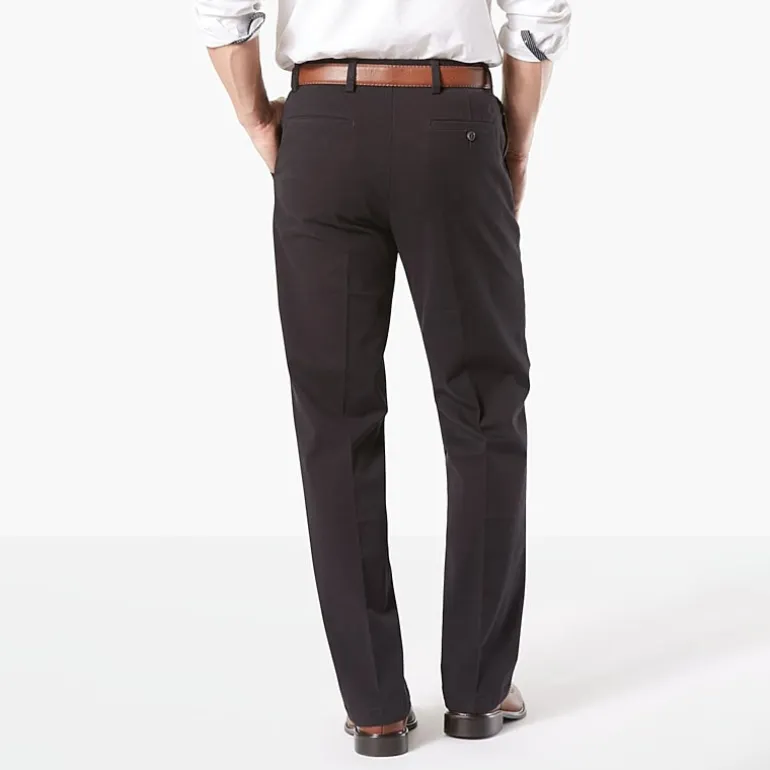 Dockers Workday Khaki With Smart 360 Flex Mens Classic Fit Big and Tall Flat Front Pant