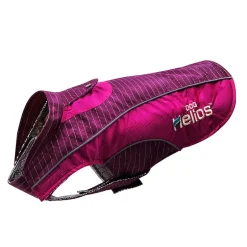 Dog Helios 'Reflecta-Bolt' Sporty Performance Self-Adhesive Closure Waterproof Pet Dog Coat Jacket with Blackshark Technology