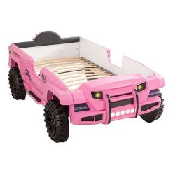 Dollinger Upholstered Wheeled  Platform Bed