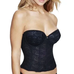 Dominique Annabel Lace Longline Bridal Bustier Bra-7749