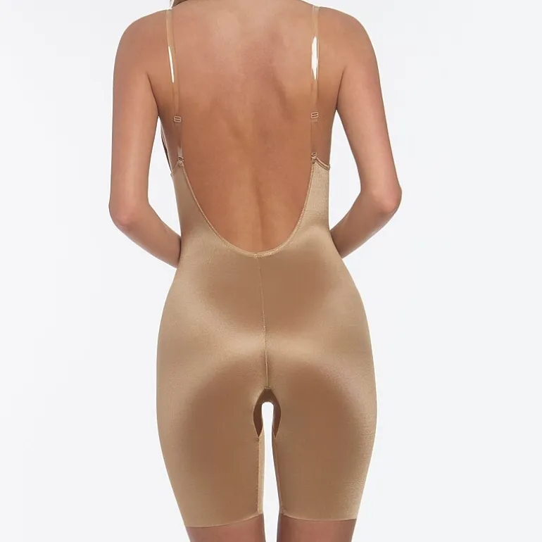 Dominique Unity Low Back Thigh Shaper Bodysuit-4100