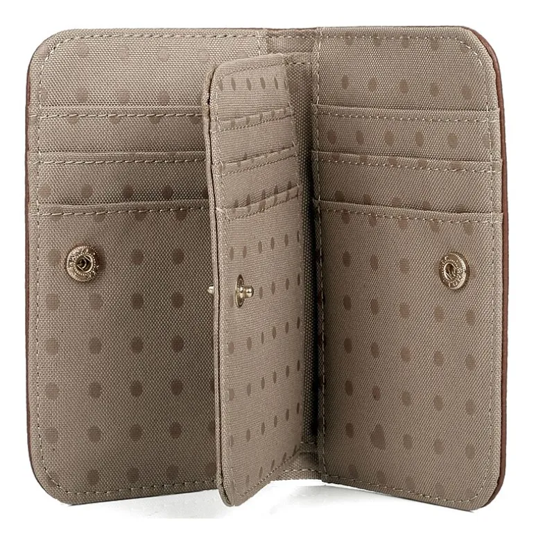 Dopp Snap Card Case Womens Rfid Blocking Wallet