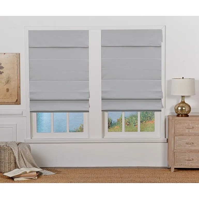 Dover Cordless Room Darkening Roman Shade