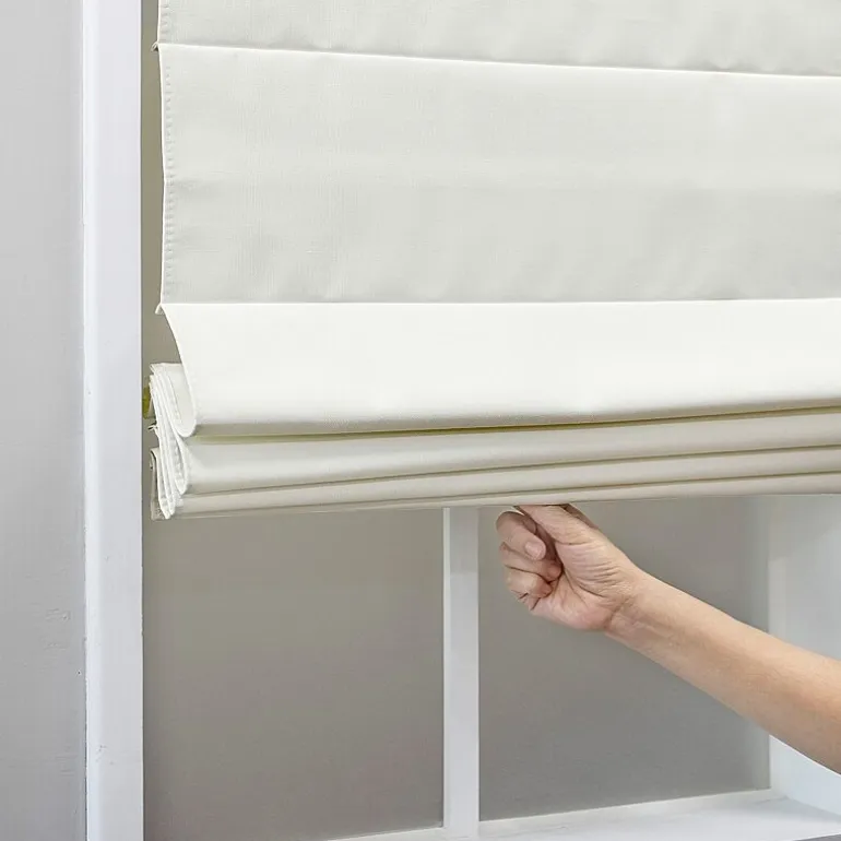 Dover Cordless Room Darkening Roman Shade