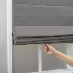 Dover Cordless Room Darkening Roman Shade