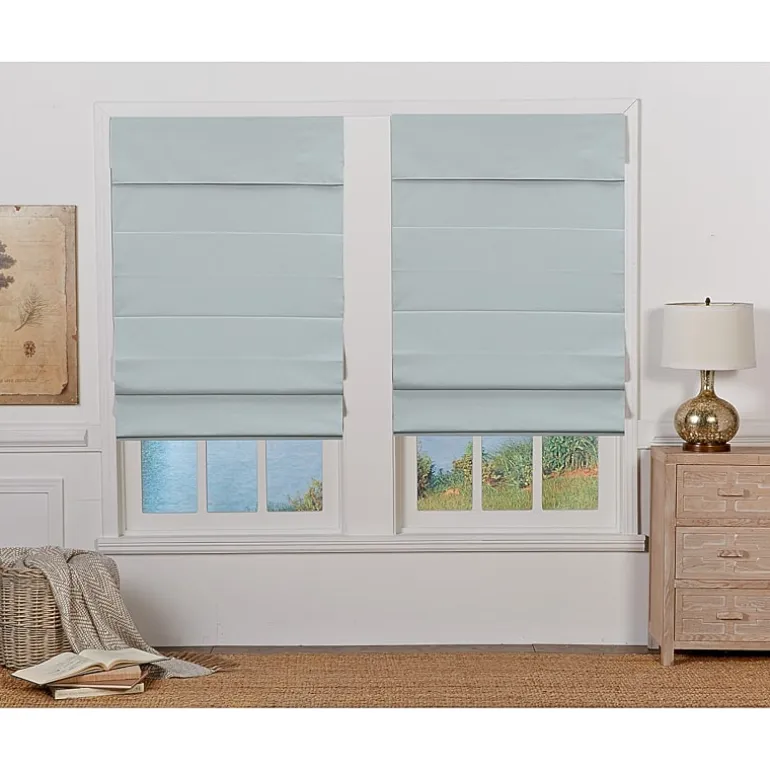 Dover Cordless Room Darkening Roman Shade