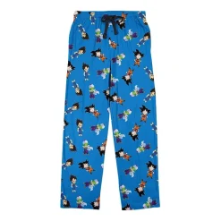 Dragon Ball Z Mens Fleece 1 Pair Pajama Pants