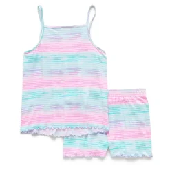 Dream Big Peace Out Little & Big Kid Girls Sleeveless 2-pc. Pajama Set