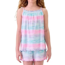 Dream Big Peace Out Little & Big Kid Girls Sleeveless 2-pc. Pajama Set