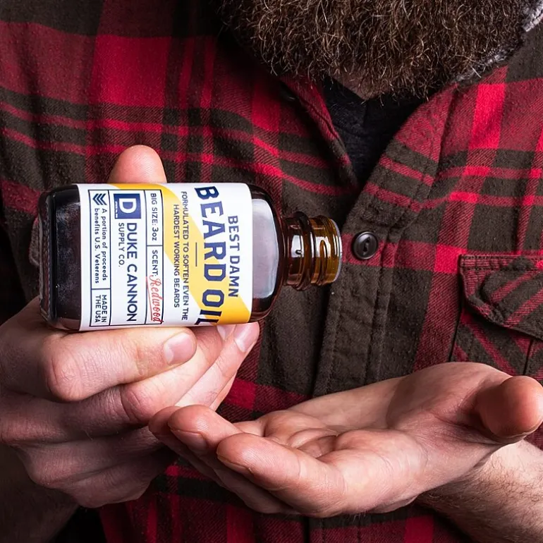 Duke Cannon Best Damn Beard Oil