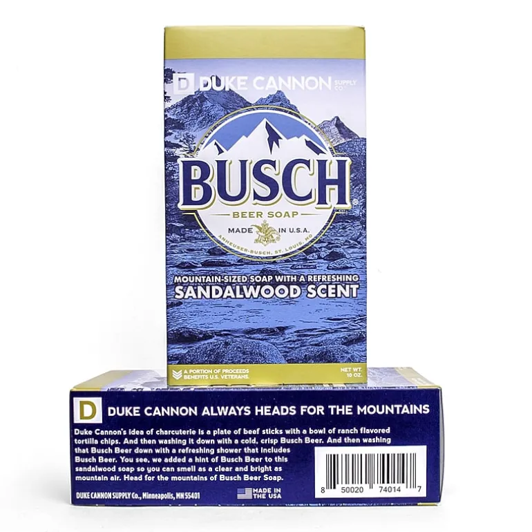 Duke Cannon Busch Beer Mens Bar soap