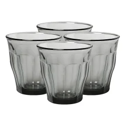 Duralex Picardie Clear Tumbler 4-pc. 10oz. Drinkware Set