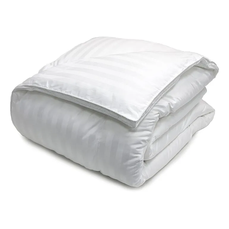 Duraloft Damask-Stripe Heavy-Warmth Down-Alternative Comforter