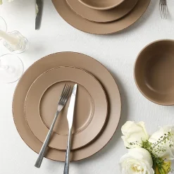 EARTH & CLAY Hazel 24-pc. Stoneware Dinnerware Set