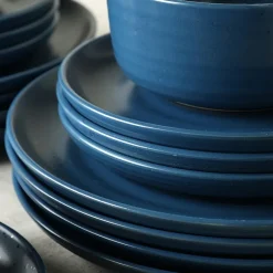 EARTH & CLAY Ion 24-pc. Stoneware Dinnerware Set