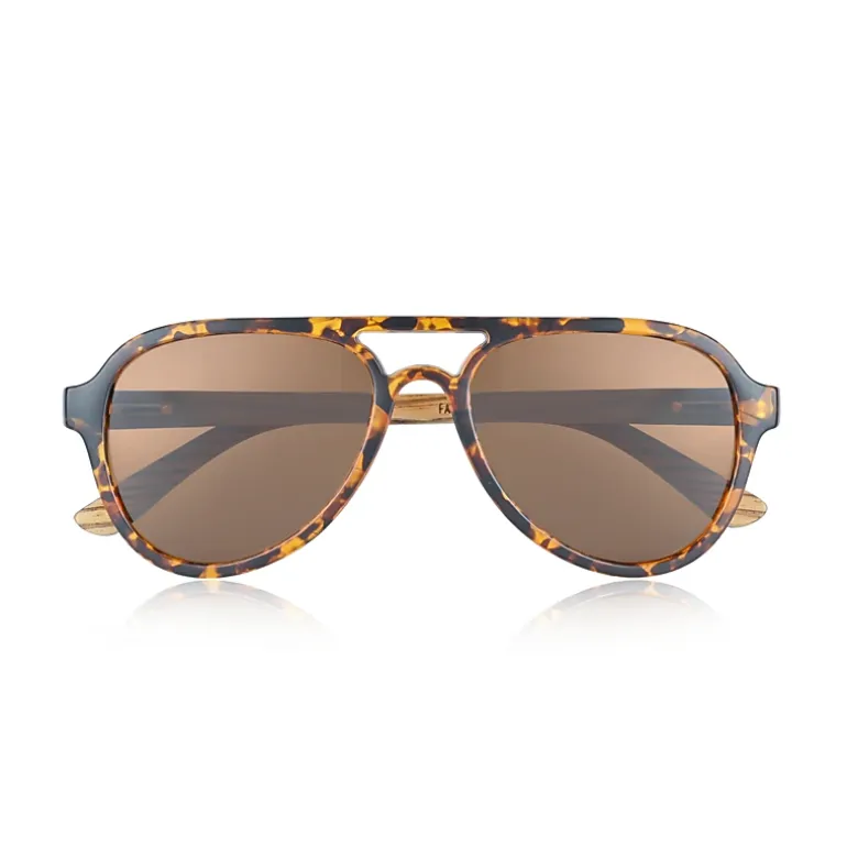 Earth Wood Mazatlan Mens Polarized Sunglasses