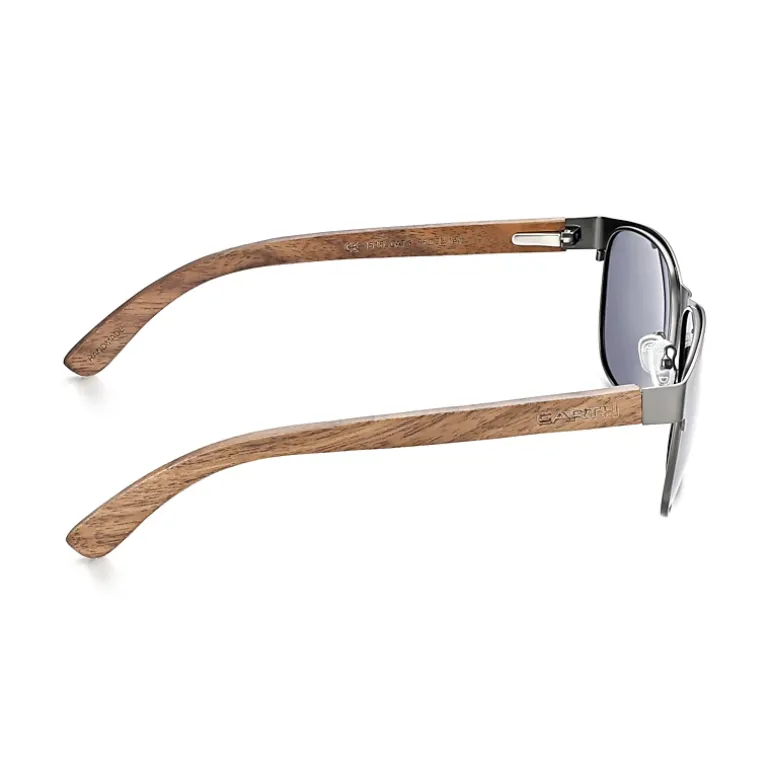 Earth Wood Reine Unisex Polarized Sunglasses