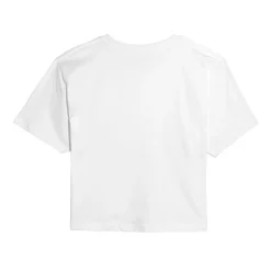 Easter Beagle Cropped Womens Juniors Crew Neck Short Sleeve Boxy Fit Peanuts Snoopy Graphic T-Shirt