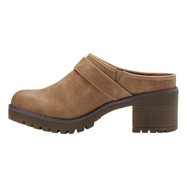 Eastland El Nola Womens Round Closed Toe Clogs