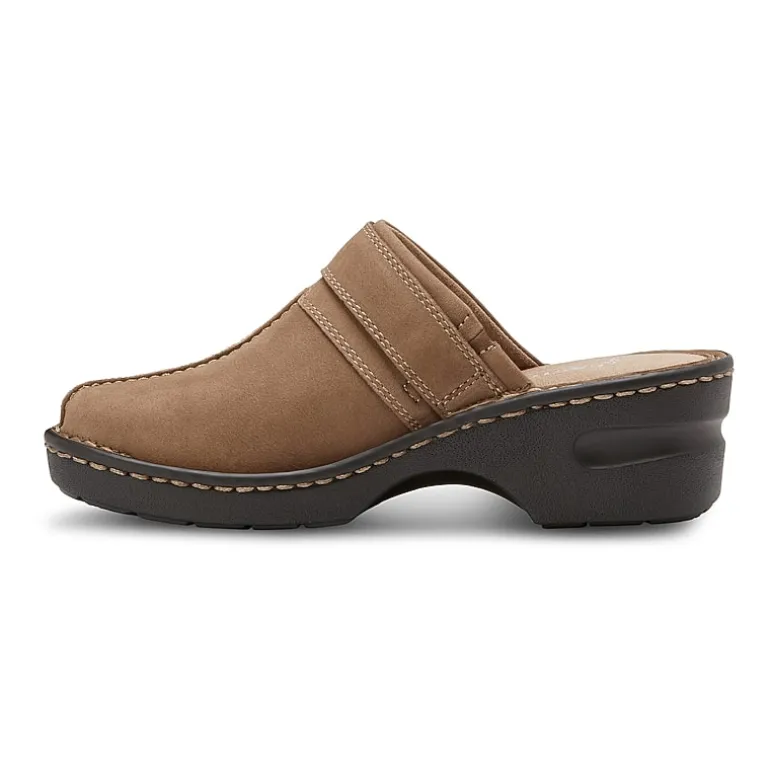 Eastland Mae Womens Round Closed Toe Clogs