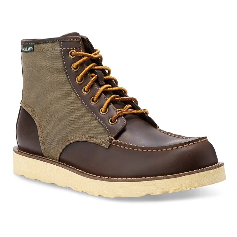 Eastland Mens Lumber Up Moc Toe Boot Flat Heel Chukka Boots