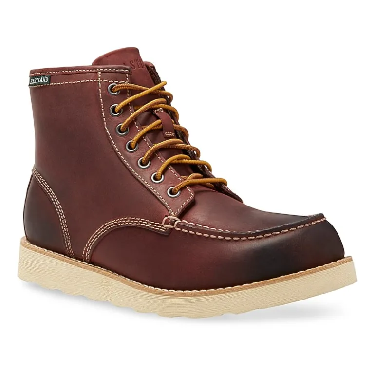 Eastland Mens Lumber Up Moc Toe Boot Flat Heel Chukka Boots