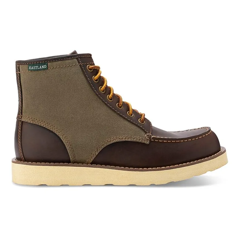 Eastland Mens Lumber Up Moc Toe Boot Flat Heel Chukka Boots
