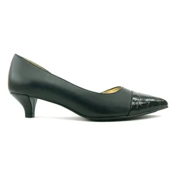 east 5th Dion Womens Pointed Closed Toe Kitten Heel Pumps