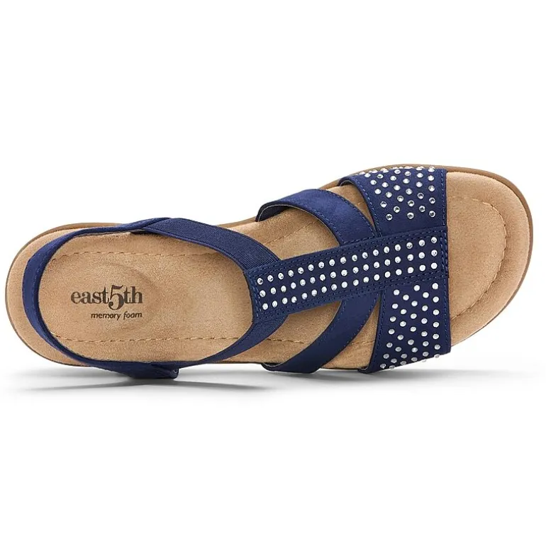 east 5th Womens Indigo Strap Sandals