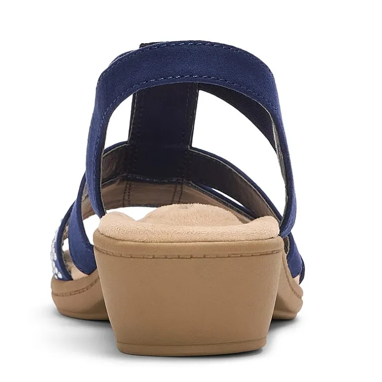 east 5th Womens Indigo Strap Sandals