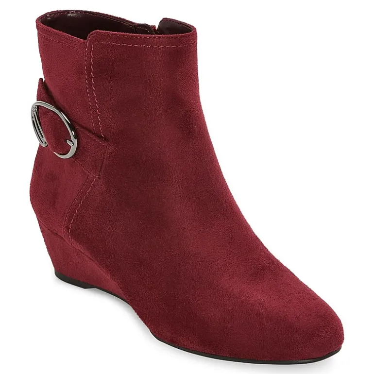 east 5th Womens Roland Wedge Heel Booties