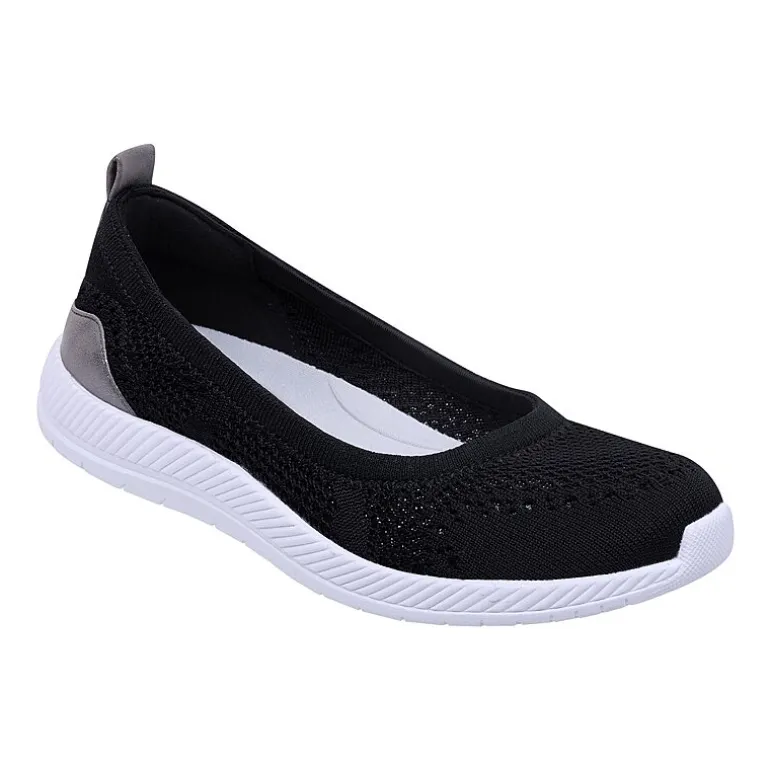 Easy Spirit Glitz Womens Round Slip-On Shoe