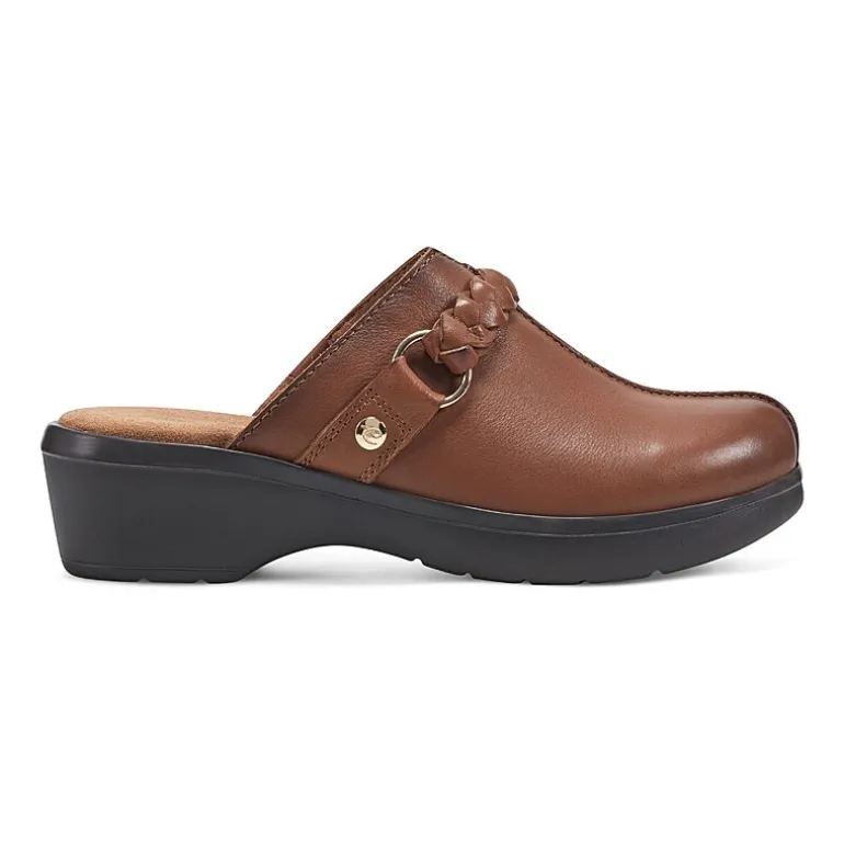 Easy Spirit Penelope Womens Round Closed Toe Clogs